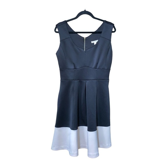 db Established 1962 Color-blocked Dress. Familiar Trend to Emma Stone &more Sz10 - Picture 1 of 4